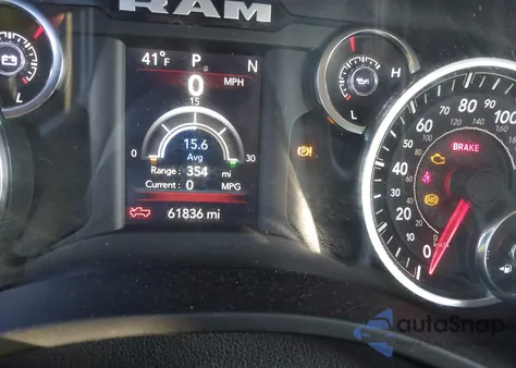 2021 Ram 1500 Big Horn from USA, damaged, VIN 1C6RREFT5MN656870